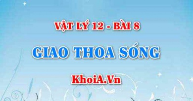 Hiện tượng Giao thoa Sóng nước là gì? xảy ra khi nào? Cách xác định điểm Cực đại, Cực tiểu trong giao thoa - Vật lý 12 bài 8